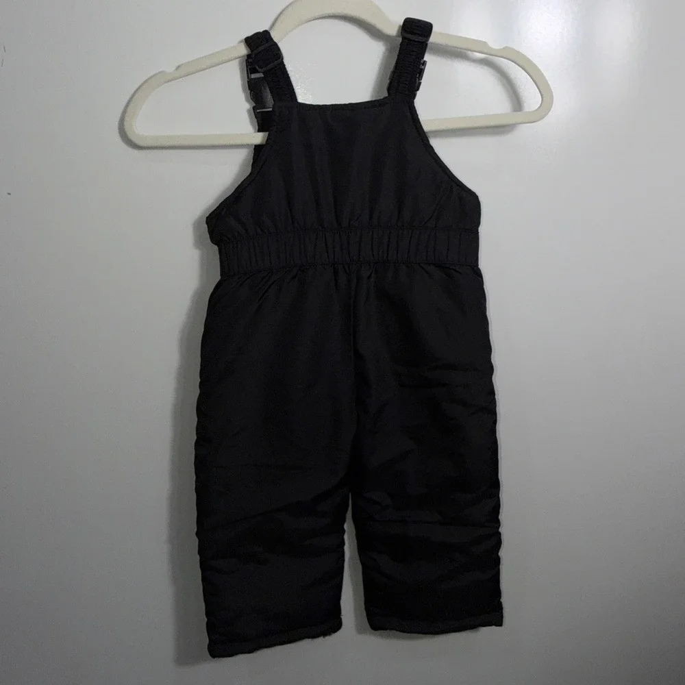 London Fog Snow Bibs Overalls Toddler Kids 24 Months Black